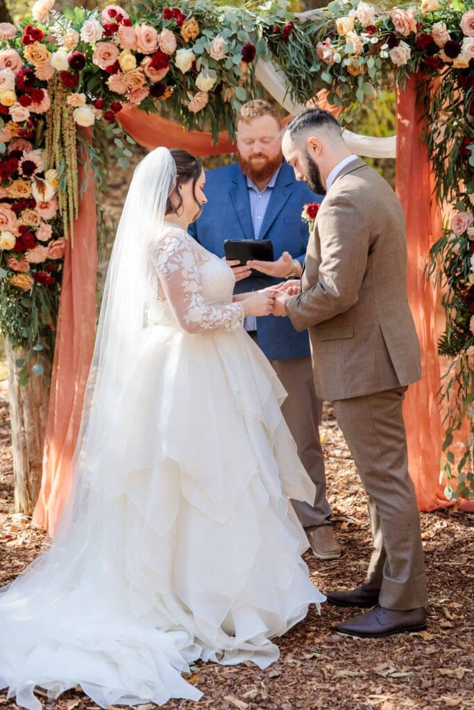 Exchanging of the rings at Firefly Lane