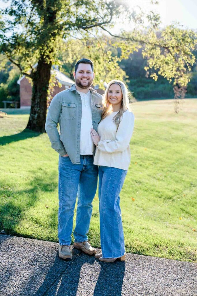 Engagement Photos at Ravenswood Mansion in Middle Tennessee