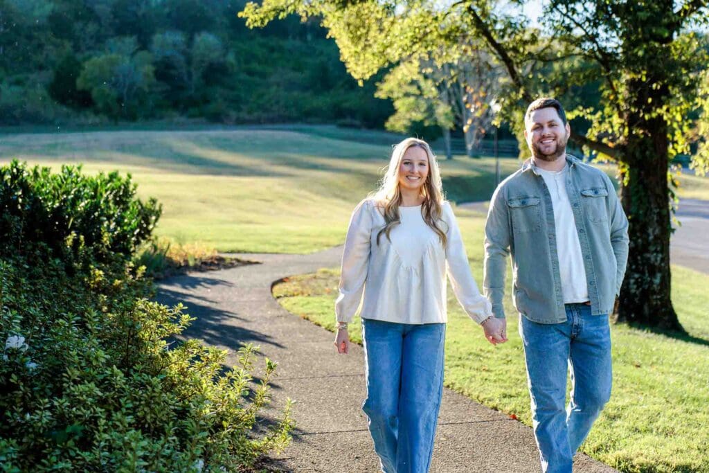 Couples Engagement Photo session Middle Tennessee