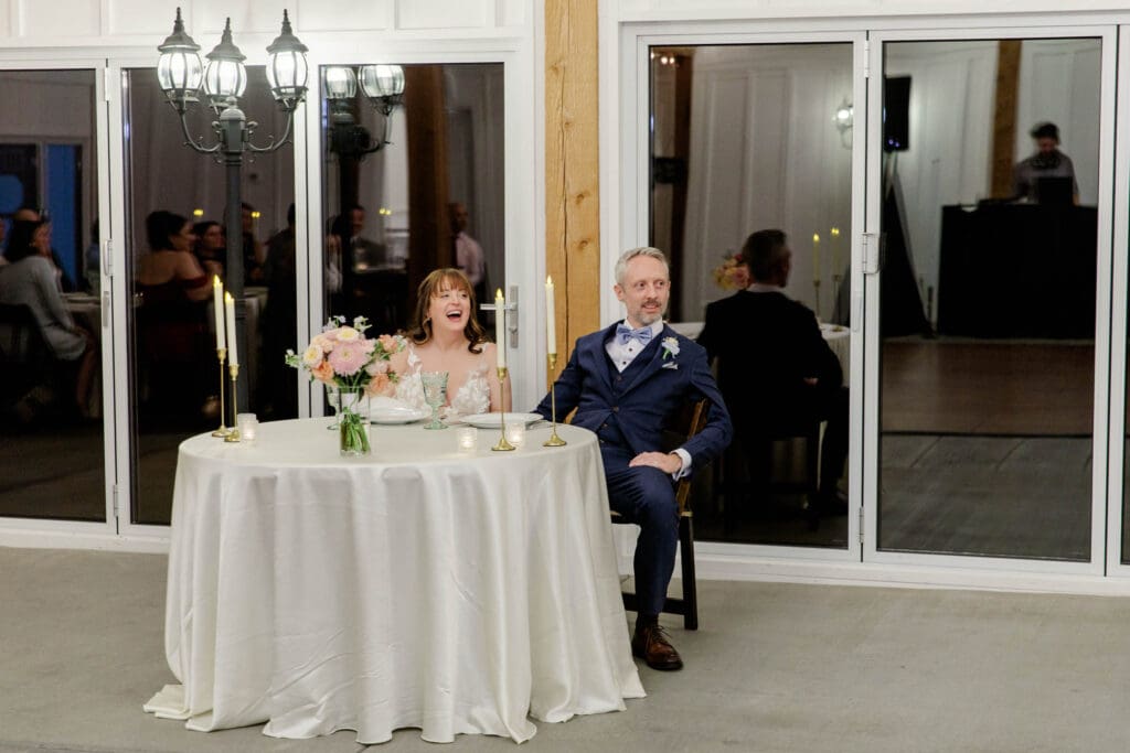 Candid reception photography from a wedding at Iriswoods in Tennessee