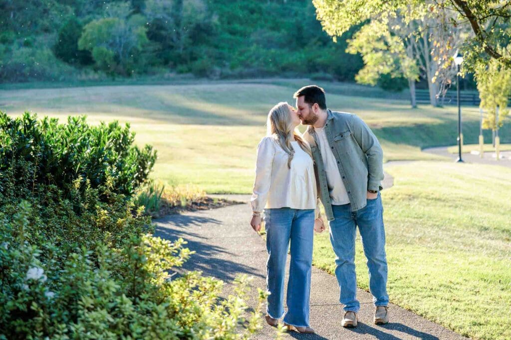 Engagement Photos at Ravenswood Mansion in Brentwood, TN