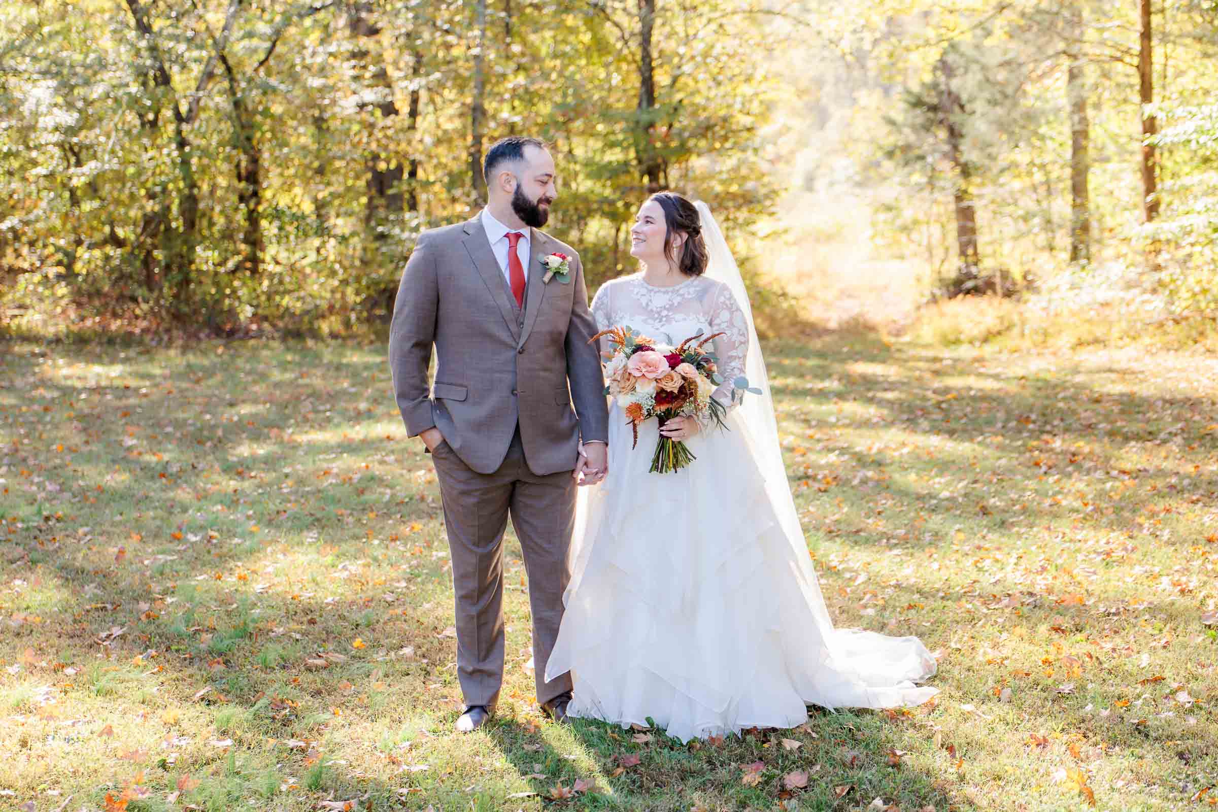 Sarah & Dylan | A Gorgeous Fall Wedding at The Barn at Firefly Lane in Dickson, Tennessee