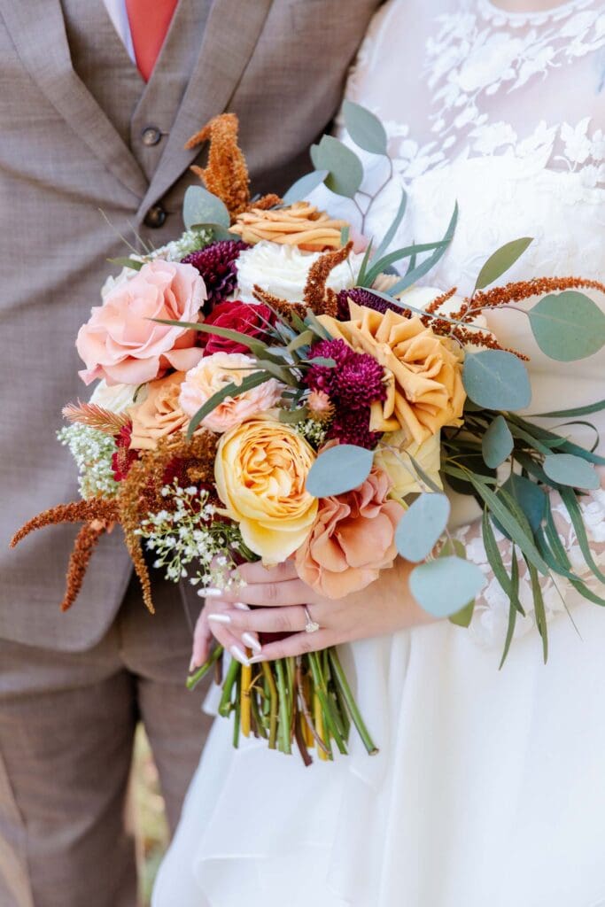 Bridal bouquet photo at Firefly Lane
